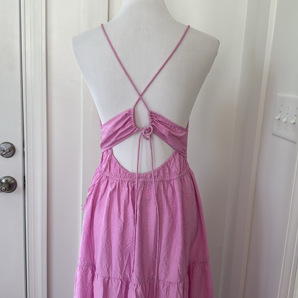 & OTHER STORIES Strappy Tiered Maxi Dress Size 4 - Picture 10 of 13